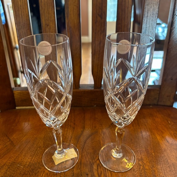 Royal Albert Ludlow Crystal Flutes Set/2 - Picture 7 of 12